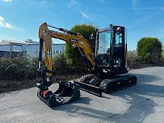 Neuer Bagger SY26c Pro Löffel HS03 Schnellwechsler Sany