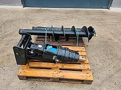 6-12to Erdbohrerset MS08 HÄNER HEB7000 Bagger Bohrantrieb Bohrer Bohrschnecke Erdbohrer