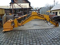 Indeco - Stationärer Ausleger für Brecher-Anlage BPB2050 - Gesamtlänge 7000 mm - Zum Anbau für ab 600 Kg bis ca. 1000 kg Hydraulik - Hammer