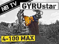 GYRUStar 4-100MAX | Separator Bagger | Schaufelseparator Bagger & Radlader OQ70/55 Separator OQ65 Separator Lehnhoff Separator Sieblöffel OQ65
