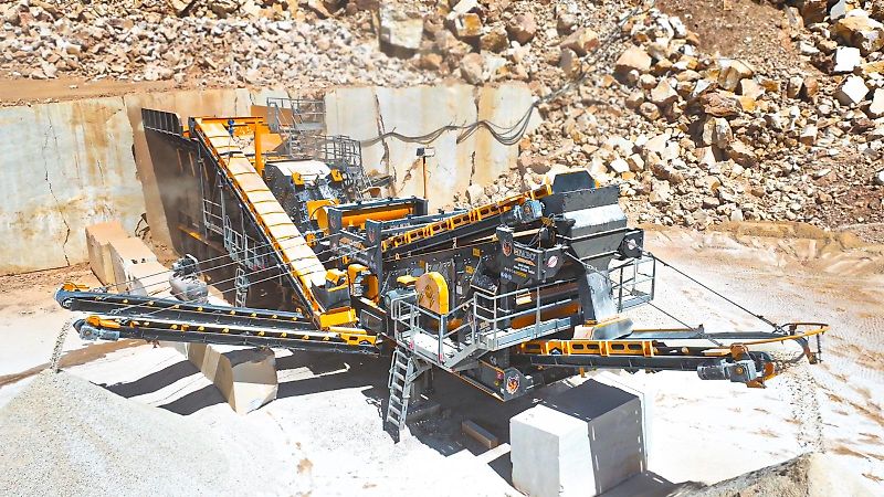 Fabo PRO-150 MOBILE CRUSHER | WOBBLER FEEDER
