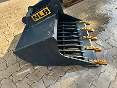 NLB Sieblöffel Minibagger MS03 Seperator Siebschaufel