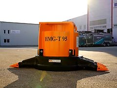 Hydraulikmagnet NBHMG-T95 | Hydraulikmagnet Bagger ab 14 t - mit Zähne | Schrottmagnet Bagger