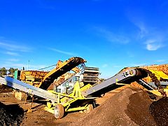 Flachdecksiebanlage - 3 Fraktionen Tiger Screen 25.10 Basic | Siebanlage | Siebmaschine