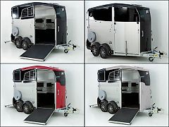 Ifor Williams Pferdeanhänger HBX 511|Frontausstieg