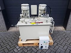 Parker 15kW (2x 7,5kW)-Hydraulic unit/Hydraulik aggregate