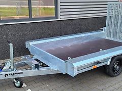 Vlemmix Baggeranhänger 3x1,5m 3500 kg Maschinentransporter AKTION
