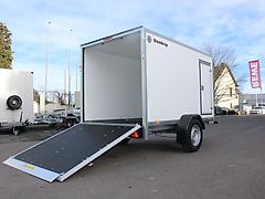 Brenderup Koffer Anhänger 1300 kg mit Rampe und Seitentür