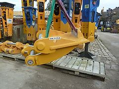 Lehnhoff - SW-Adapter SW 21-25-6 - für Greiferaufnahme - SW-Identmaße oben: 80-500/600 - für Greiferaufnahme unten/vorne Ident-Maße: 60/70-281 - Bagger: 18t-40t