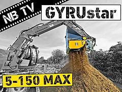 GYRUStar 5-150MAX | Schaufelseparator | Siebschaufel für Radlader und Bagger ab 16 t OQ70/55 Separator OQ65 Separator Lehnhoff Separator Sieblöffel OQ65
