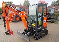 Doosan DX19, günstiger Kompaktbagger Doosan DX19, günstiger Kompaktbagger