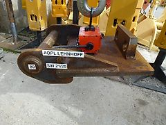 Lehnhoff - SW-Adapterplatte SW 21/25 Löffelumbauplatte - SW-Adapter: Ident-Maße 80-500 - Bagger: 16t-30t