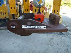 Lehnhoff - SW-Adapterplatte SW 25 HD, Löffelumbauplatte - SW-Adapter, Ident-Maße: 80-500 - Bagger: 26t-40t
