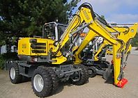 Neuson EW100, kompakter Mobilbagger ! Neuson EW100, kompakter Mobilbagger !