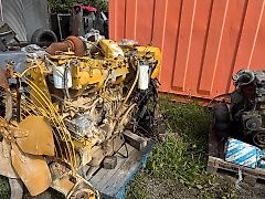 Komatsu D6 Motor Bagger excavator engine