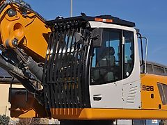 Wolf Liebherr Kabinenschutz Abbruchgitter Cabin protection