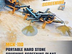 Fabo MCK-110 MOBILE CRUSHING & SCREENING PLANT FOR HARDSTONE
