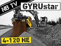 GYRUStar 4-120HE | Schaufelseparator für Radlader und Bagger ab 7 t