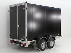 vezeko Kofferanhänger 148x301cm Höhe:193cm 2,7t|schwarz