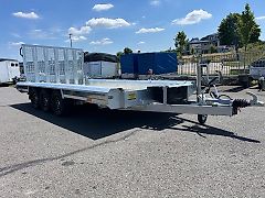 Vlemmix Baumaschinentransporter 3 Achser Bagger Anhänger 3500 kg