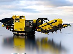 Fabo FABO Mobile cone crusher with post screen FTC300S