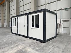 Sun Container Bürocontainer | Wohncontainer | Baucontainer | Modell SUN-5 | 240cmx600cm
